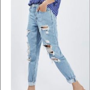 TopShop Hayden ripped jeans